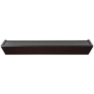 Espresso Finish 24" Wide Picture Ledge Wood Shelf   #V1064