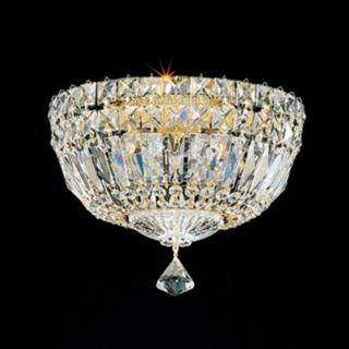 Schonbek Petit Hand Cut Crystal 10" Wide Ceiling Light   #R8053