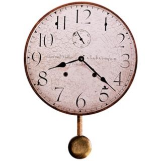 Howard Miller Original II 13" Wide Antique Wall Clock   #X5310