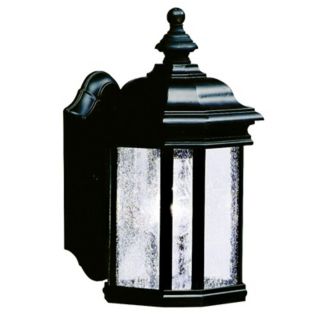 Kirkwood Black Finish 13" High Outdoor Wall Light   #K7224