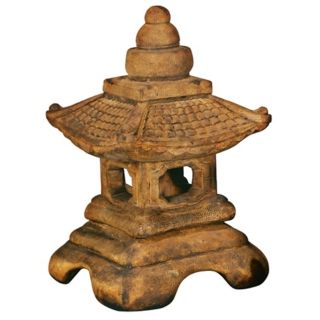 Medium Pagoda with Great Roof Lantern Garden Accent   #39337