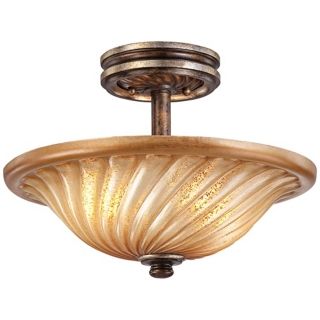 Minka Lavery Marsoni 16" Wide Semi Flush Ceiling Light   #T5749