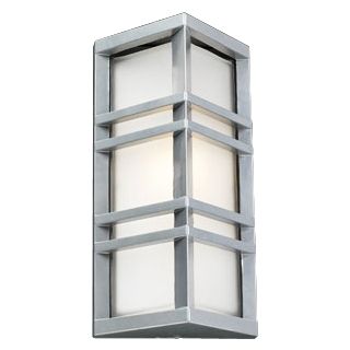 Trestle Architectural Silver 13 1/4" High Outdoor Wall Light   #H4509