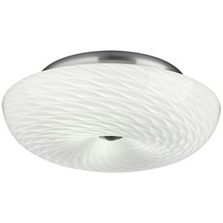 Forecast Inhale Collection 16" Marta White Ceiling Light   #47662