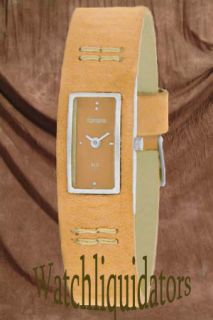 New Jules Jurgensen À Propos Ladies Casual Brown Leather Band Watch