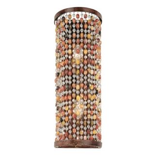 Karma Glass Beads 18" Wall Sconce   #M1127