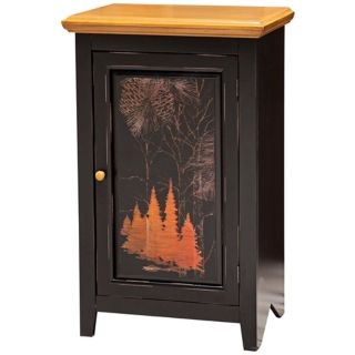 Solid Pine Retreat 1 Door Cabinet   #U4015