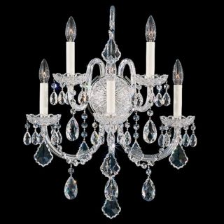 Schonbek Olde World Collection 23 High Crystal Wall Sconce