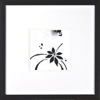 Leaf Silhouette I Under Glass 20" Square Wall Art   #H1875