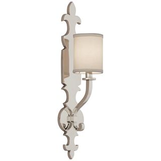 Corbett Esquire 23 3/4" High Polished Nickel Wall Sconce   #V9049
