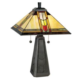 Dale Tiffany Arrow Mission Style Accent Table Lamp   #98278