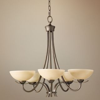 Kinsey Collection 27" Wide 5 Light Chandelier   #16793