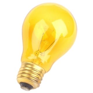 Yellow 25 Watt Party Light Bulb   #77506