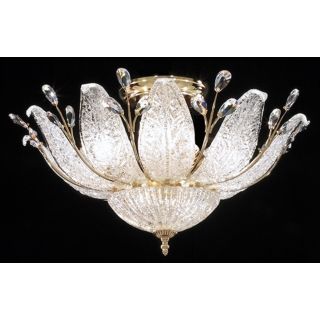 James R. Moder Murano Collection 27" Wide Ceiling Light   #69035