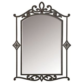 La Parra Collection Hand Forged 40" High Wall Mirror   #91812
