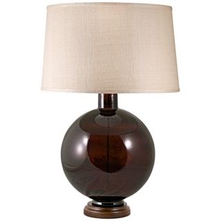 Mocha Recycled Glass Table Lamp   #V1805