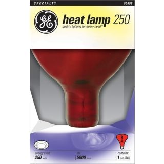 GE 250 Watt R 40 Chill Chaser Heat Lamp Light Bulb   #90658