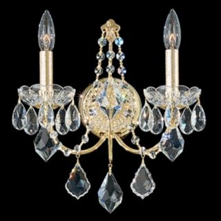 Schonbek Century Collection 14" High Crystal Wall Sconce   #N1010