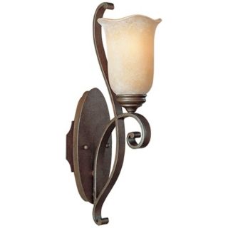 Romana Collection Tulip Glass Wall Sconce   #97887