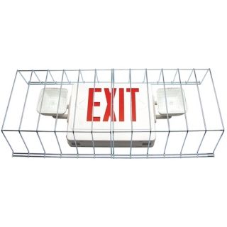Protective Guard for Exit Sign Emergency Lights   #64121