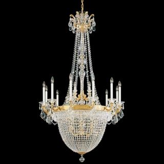 Schonbek La Scala Collection 38" Wide Crystal Chandelier   #N5854