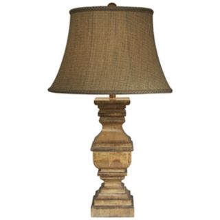 Port Morgan Wood Table Lamp by The Natural Light   #F9405