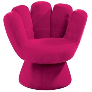 Hot Pink Mitt Chair   #F4041
