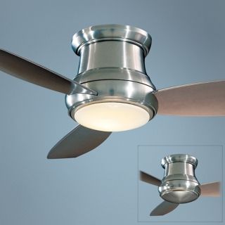 44" Minka Concept II Brushed Nickel Hugger Ceiling Fan   #70517