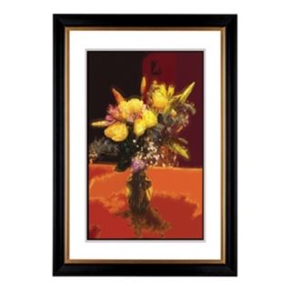 Giclee Spring Flowers 41 3/8" High Wall Art   #16987 80384