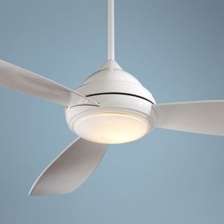 52" Minka Aire Concept I White Ceiling Fan   #60484