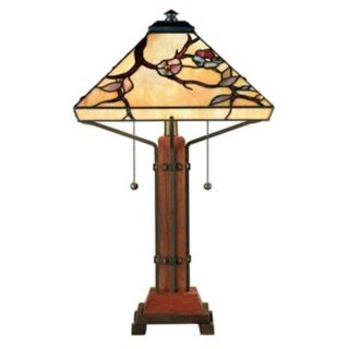 Quoizel Grove Park Tiffany Style Floor Lamp   #75907