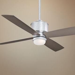52" Minka Aire Strata Galvanized Ceiling Fan with Light Kit   #X0134