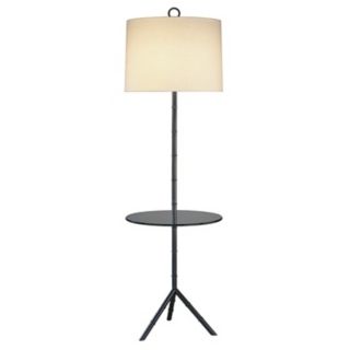 Jonathan Adler Meurice Bronze Tray Table Floor Lamp   #02481