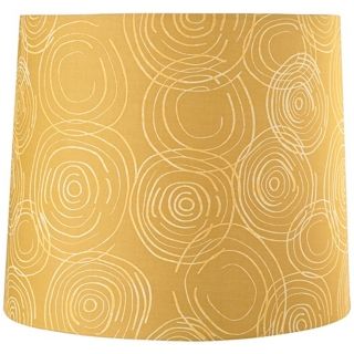 Golden Swirls Lamp Shade 12x13x11 (Spider)   #X0388
