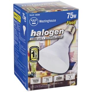 Westinghouse 75 Watt Halogen Light Bulb   #46162