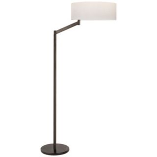 Bronze, Contemporary, Swing Arm Floor Lamps