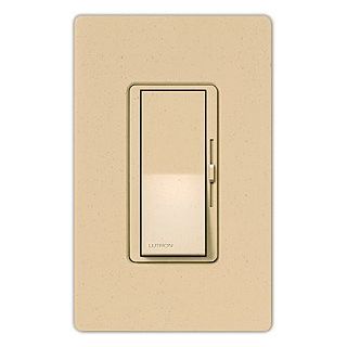 Lutron Diva SC 600W 3 Way Desert Stone Tan Dimmer   #73669