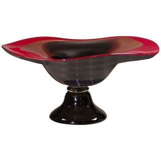 Dale Tiffany Sophistication Red Art Glass Bowl   #G9620