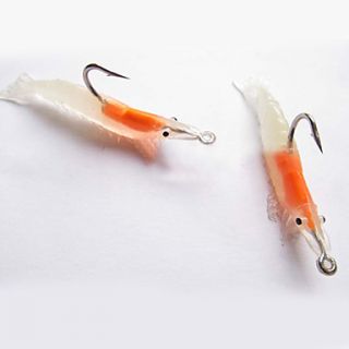 USD $ 4.69   Soft Fishing Lure Shrimp Bait 5G 65MM (2 Units/Pack