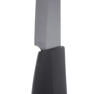 USD $ 6.39   7.65cm Chef Horizontal Ceramic Knife (Black),
