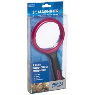 Mighty Bright Red 3" Wide Magnifier   #66660
