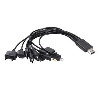 EUR € 3.67   universal 10 em 1 USB cabo de alimentação (27cm