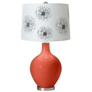 Orange, Contemporary Table Lamps