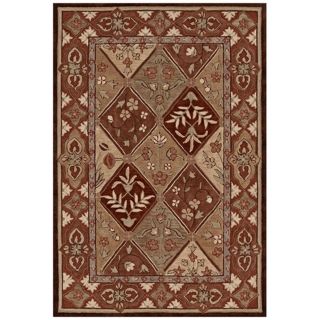 Winchester Collection Quincy Chocolate Area Rug   #N8814