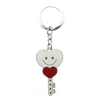 EUR € 1.74   Diamante Key Red Metal Heart Keychain, Gadget a