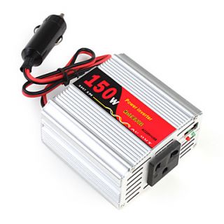 EUR € 26.67   DC 12V naar ac 220v 150w car power inverter met een