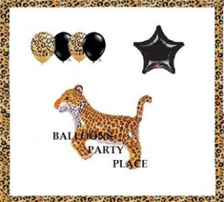 Safari Party Birthday Baby Shower Decorations Supplies Jungle Balloons