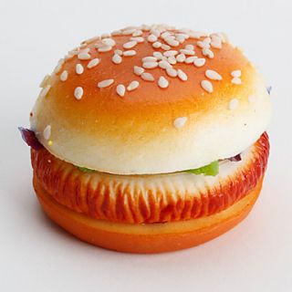 EUR € 1.74   myk hamburger formet nøkkelring (tilfeldige farger