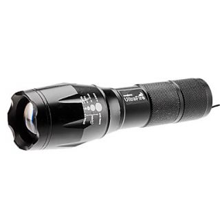 UltraFire A100 Focus Adjustable Zoom 3 Mode Cree XM L T6 LED