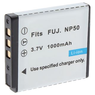 Bateria Vídeo Digital Substitua Fuji.NP50 para FUJ.F200EXR F75EXR e